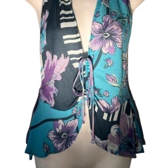 NWT Free People Hot Tropics Tank Ocean Combo - Picture 5 of 13